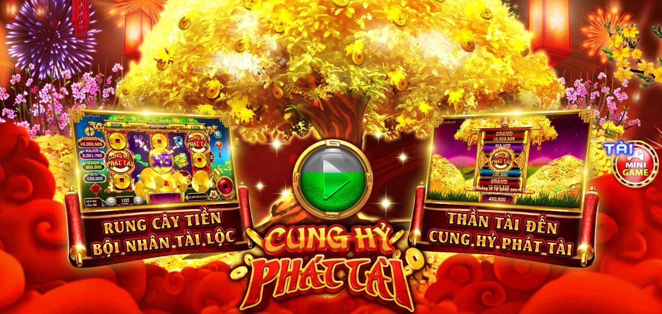 Trò chơi Cung hỷ phát tài tại cổng game Go88