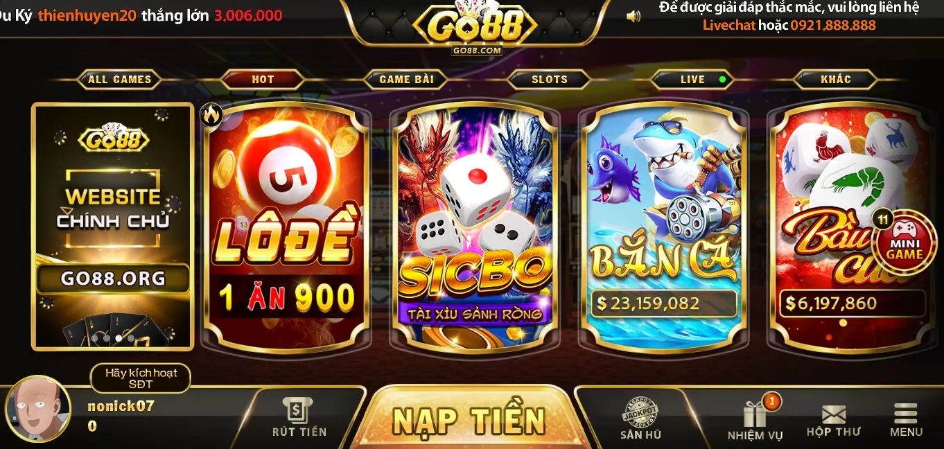 Ưu điểm khi anh em tham gia cổng game link vào Go88 