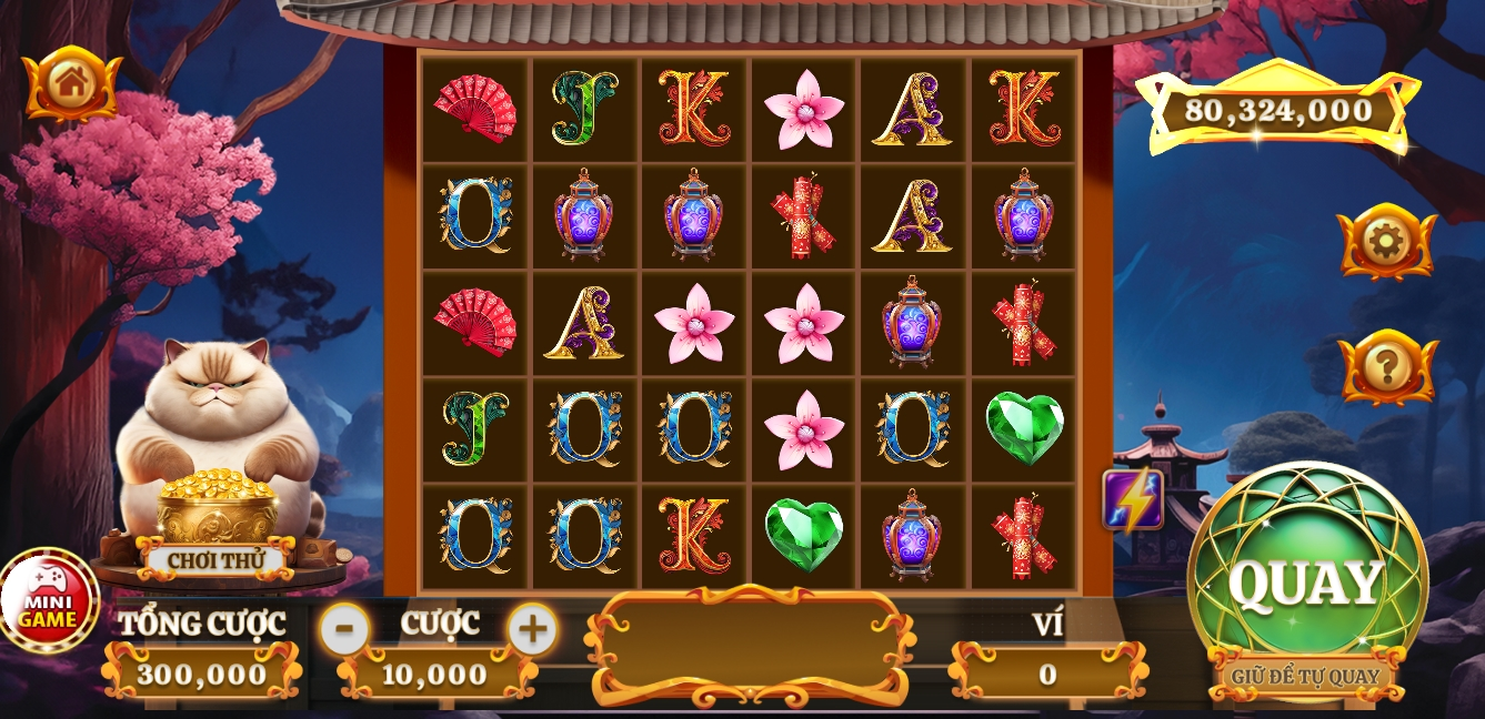 Slot Mèo tài lộc vui tươi ở link tải Go88 