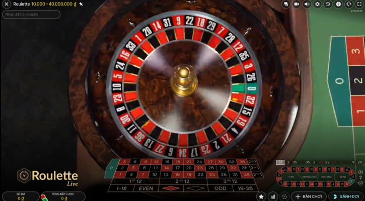 Cách cược game Roulette Go88