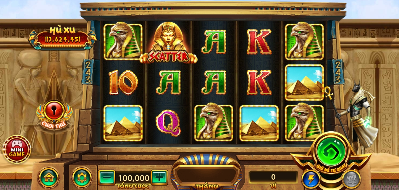 Cách thức chơi săn hũ Bí mật Cleopatra Go88 ios