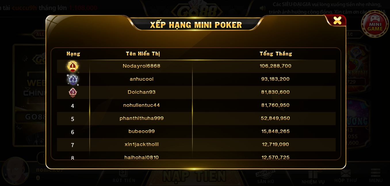 Cần lưu ý những yếu tố gì để chơi Mini Poker chuẩn