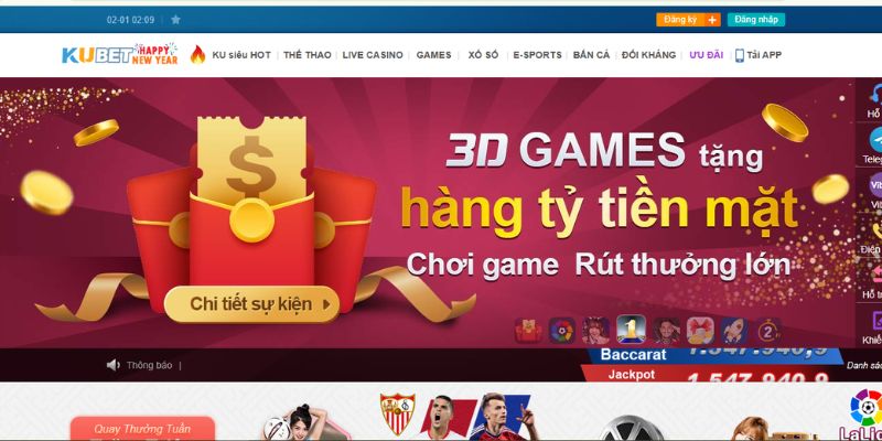 Siêu ưu đãi dành cho hội viên Kubet